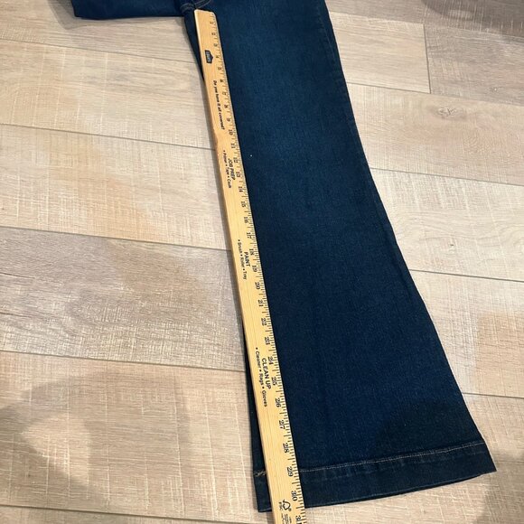 JESSICA SIMPSON WIDE LEG TROUSER JEANS LIVED IN VINTAGE NEW SIZE 25 - Picture 3 of 12